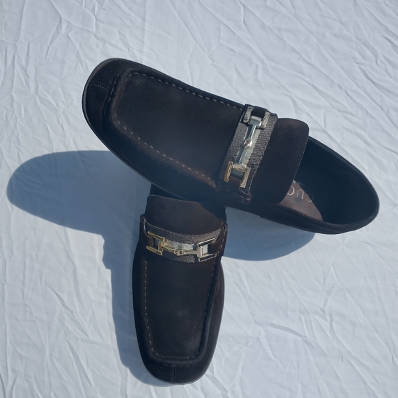 Gucci Brown Suede Bit loafers Men Size 42E 8.5 US main image 11